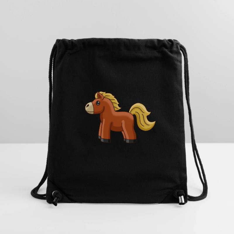 Süßes Pferdchen Stanley/Stella recycelter Gym Bag