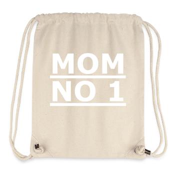 MOM NO 1 - Stanley/Stella Recycled Gym Bag - natural - Front