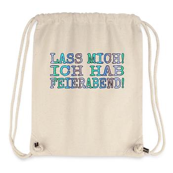 Déclaration idée de cadeau d’anniversaire en disant citation - Sac à cordon recyclé Stanley/Stella - blanc naturel - Devant