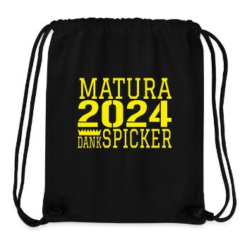 Matura funny sayings - Stanley/Stella Recycled Gym Bag - black - Front