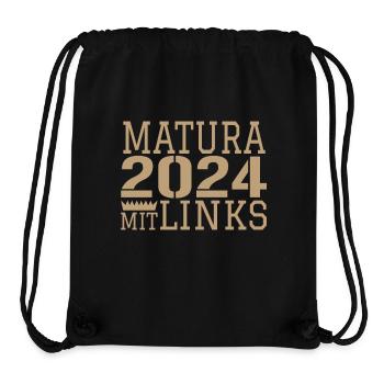 matura Abi - Stanley/Stella Recycled Gym Bag - black - Front