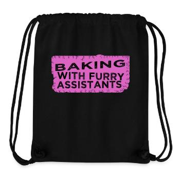 awesome animal habitats baking tips - Stanley/Stella recycelter Gym Bag - Schwarz - Vorne