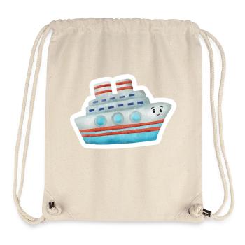Boot - Stanley/Stella recycelter Gym Bag - Naturweiß - Vorne