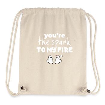 T-shirts avec des phrases amusantes - Fantasmitas 10 - Sac à cordon recyclé Stanley/Stella - blanc naturel - Devant
