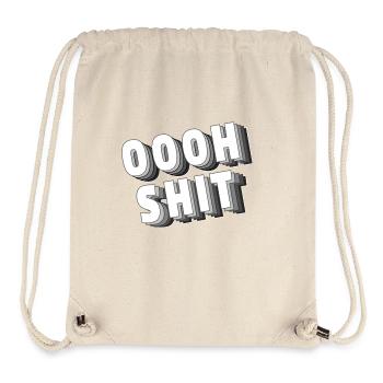 Oooh Shit - Stanley/Stella recycelter Gym Bag - Naturweiß - Vorne