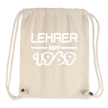 Teacher 1969 - Stanley/Stella Recycled Gym Bag - natural - Front