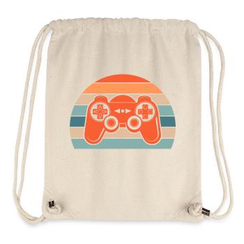 Gamer Gaming Gamepad - Stanley/Stella Recycled Gym Bag - natural - Front