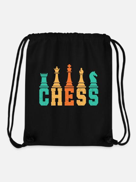 Chess Player Geschenk Schach Sport Schachmeister - Stanley/Stella recycelter Gym Bag - Schwarz
