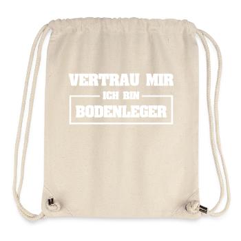 Flooring installers as funny - Stanley/Stella Recycled Gym Bag - natural - Front