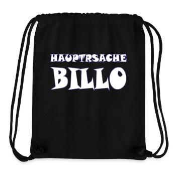 principale chose billo - Sac à cordon recyclé Stanley/Stella - noir - Devant