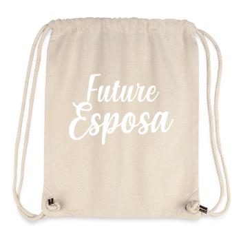 Future Esposa Engagement Bridal Shower Wedding - Stanley/Stella Recycled Gym Bag - natural - Front