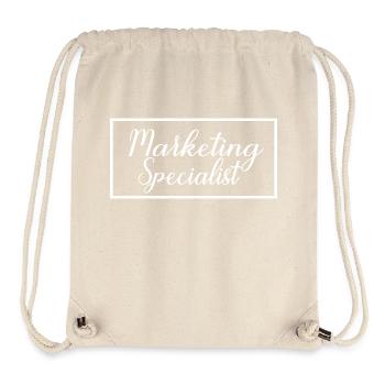 Marketing Specialist Proud Graduated Marketer - Stanley/Stella Recycled Gym Bag - natural - Front