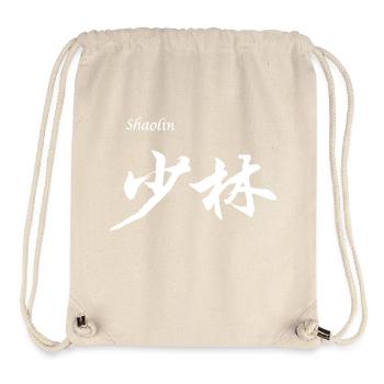 SHAOLIN - CHINA - MARTIAL ARTS KUNG FU - Stanley/Stella Recycled Gym Bag - natural - Front