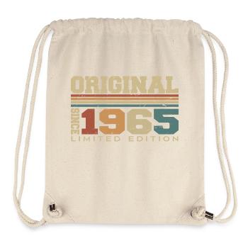 Original 1965 Retro Gift 59th Anniversary 1965 - Stanley/Stella Recycled Gym Bag - natural - Front
