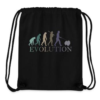 EVOLUTION POMERANIAN - Stanley/Stella Recycled Gym Bag - black - Front