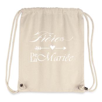 Brother of the Bride - Stanley/Stella Recycled Gym Bag - natural - Front