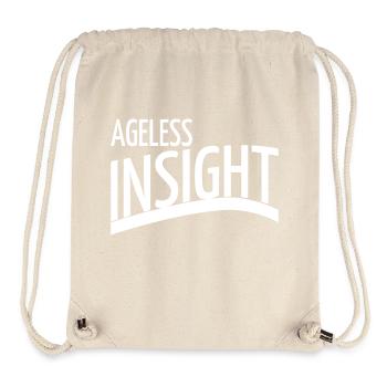 cool mind-focused wellness humor mental resilience - Stanley/Stella recycelter Gym Bag - Naturweiß - Vorne