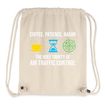 Air Traffic Controller Coffee Radar ATC Aviation - Stanley/Stella Recycled Gym Bag - natural - Front