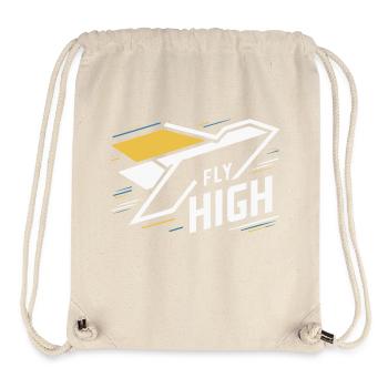 AIRPLANES, FLY HIGH - Stanley/Stella Recycled Gym Bag - natural - Front