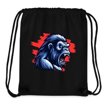Mad Gorilla - Stanley/Stella Recycled Gym Bag - black - Front
