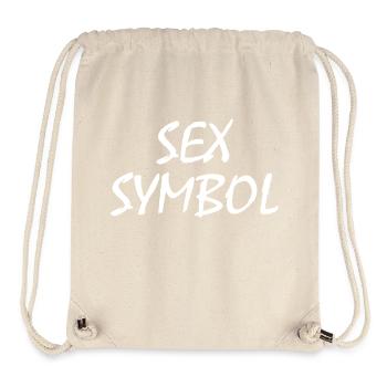 Sex symbol - Sac à cordon recyclé Stanley/Stella - blanc naturel - Devant