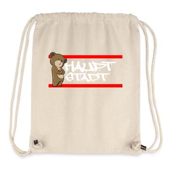 Berlin Capital - Stanley/Stella Recycled Gym Bag - natural - Front