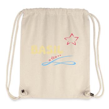 Geschenk Basil - Stanley/Stella recycelter Gym Bag - Naturweiß - Vorne