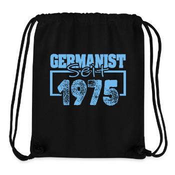 1975 - Stanley/Stella Recycled Gym Bag - black - Front
