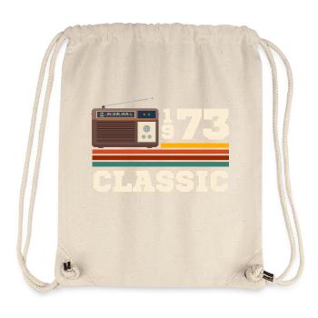 Jubiläum 1973 Retro-Klassiker - Stanley/Stella recycelter Gym Bag - Naturweiß - Vorne
