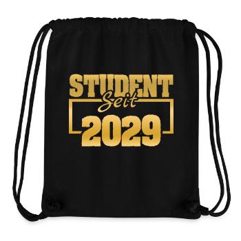 since 2029 - Stanley/Stella Recycled Gym Bag - black - Front