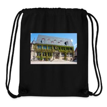 Rathaus Quedlinburg Sachsen-Anhalt - Stanley/Stella recycelter Gym Bag - Schwarz - Vorne