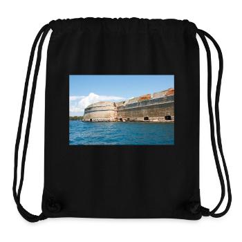 St. Nicholas' Fortress Šibenik-Knin Croatia - Stanley/Stella Recycled Gym Bag - black - Front
