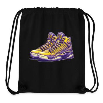 Basketballspieler - Stanley/Stella recycelter Gym Bag - Schwarz - Vorne
