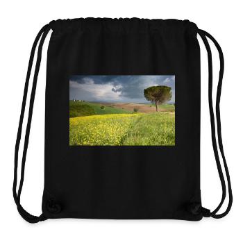 Chapel of the Madonna di Vitaleta - Stanley/Stella Recycled Gym Bag - black - Front