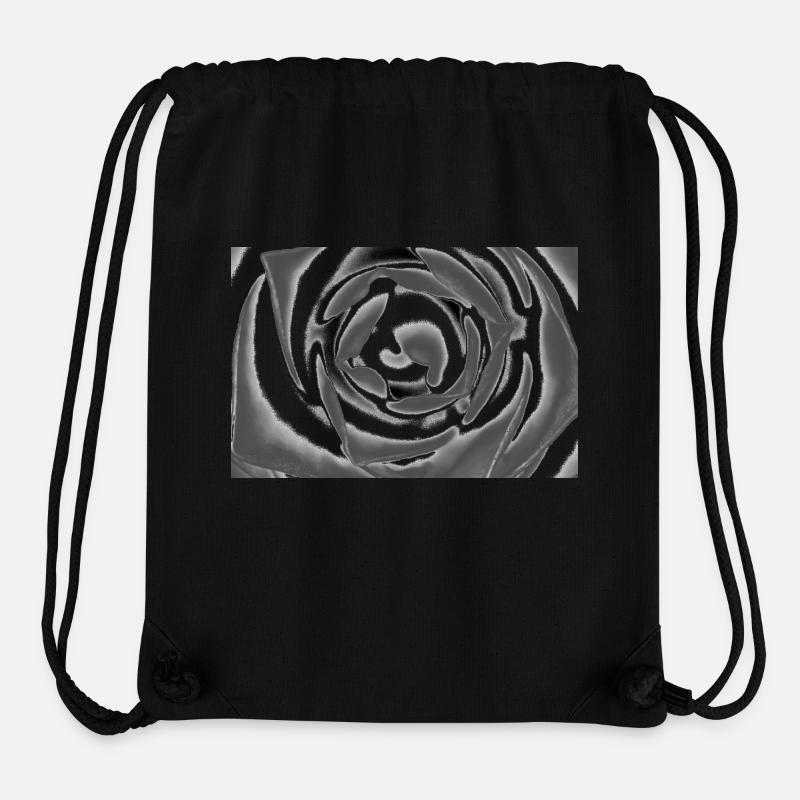 Blume, A731144 1 - Stanley/Stella recycelter Gym Bag - Schwarz