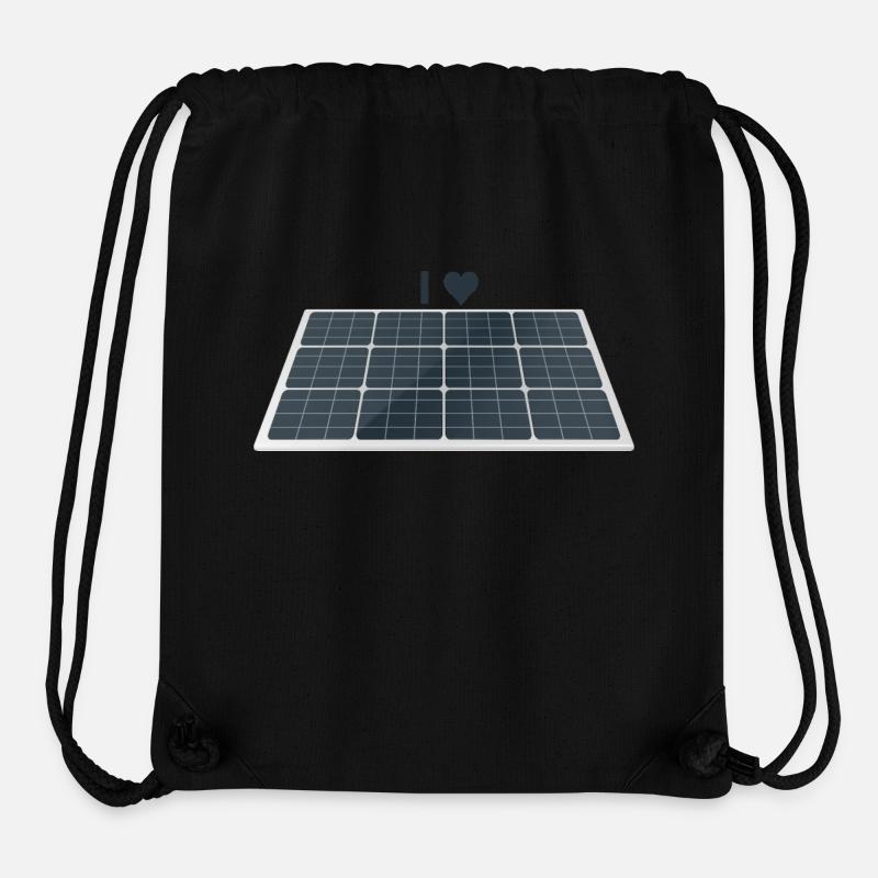 J’ADORE PV - Sac à cordon recyclé Stanley/Stella - noir