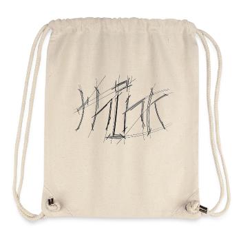 think - Stanley/Stella recycelter Gym Bag - Naturweiß - Vorne