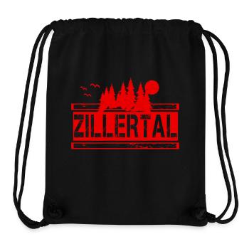 Zillertal rot 7n vintage - Stanley/Stella recycelter Gym Bag - Schwarz - Vorne