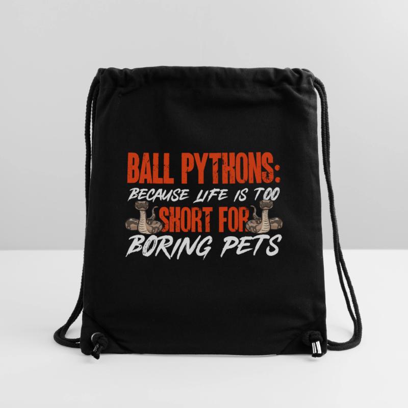 Ball Python Snake King Python Stanley/Stella Recycled Gym Bag