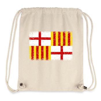Barcelona - Stanley/Stella Recycled Gym Bag - natural - Front