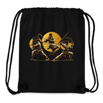 Kung Fu - Stanley/Stella Recycled Gym Bag - black - Front