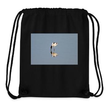 Avocet in the Water - Stanley/Stella Recycled Gym Bag - black - Front