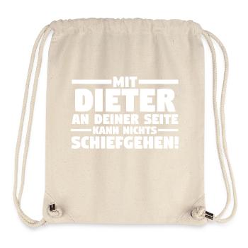 Vorname Dieter - Stanley/Stella recycelter Gym Bag - Naturweiß - Vorne