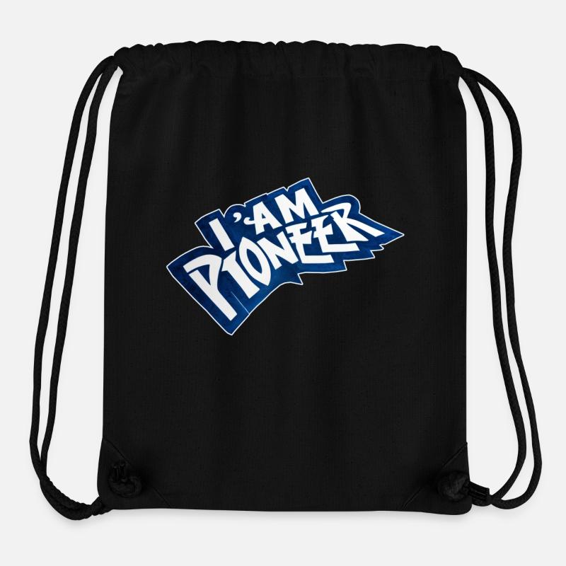 Ich bin ein Pionier - Stanley/Stella recycelter Gym Bag - Schwarz