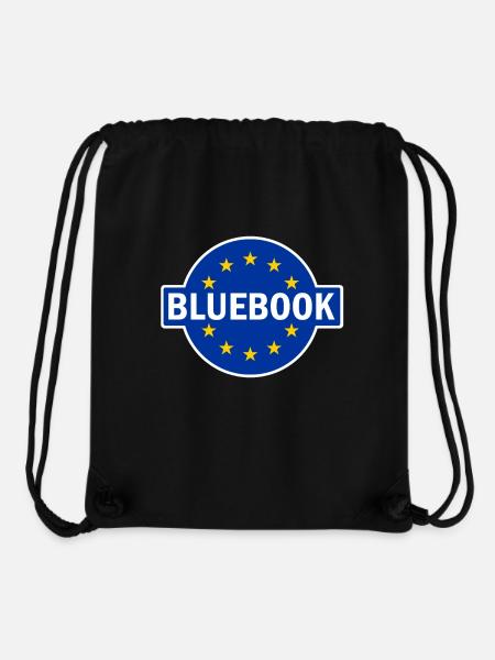 Bluebook Design - Für EU-Kommission Trainees - Stanley/Stella recycelter Gym Bag - Schwarz