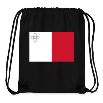 Malta - Stanley/Stella Recycled Gym Bag - black - Front