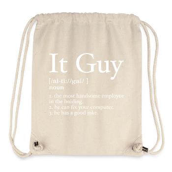 It guy definition - Stanley/Stella Recycled Gym Bag - natural - Front