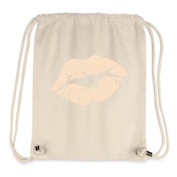 kuss - Stanley/Stella recycelter Gym Bag - Naturweiß - Vorne