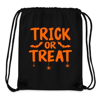 Trick or treat - Stanley/Stella Recycled Gym Bag - black - Front