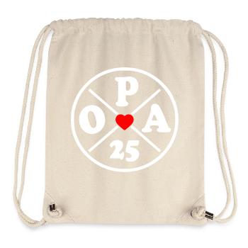 Opa 2025 - Stanley/Stella recycelter Gym Bag - Naturweiß - Vorne